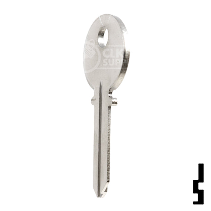 Uncut  Key Blank | Clinton | 1023, CL1 Residential-Commercial Key Ilco