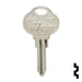 Uncut Key Blank | Club | 1590K, CLB11 Residential-Commercial Key Ilco