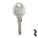 Uncut Key Blank | Club | 1590K, CLB11 Residential-Commercial Key Ilco