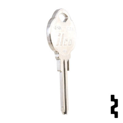 Uncut Key Blank | Club | 1590K, CLB11 Residential-Commercial Key Ilco