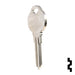 Uncut Key Blank | Club | 1590K, CLB11 Residential-Commercial Key Ilco