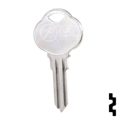 Uncut Key Blank | Club | 1590K, CLB11 Residential-Commercial Key Ilco