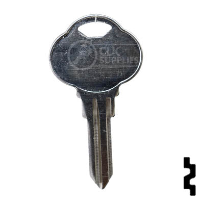 Uncut Key Blank | Club | 1590K, CLB11 Residential-Commercial Key Ilco