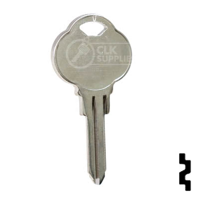 Uncut Key Blank | Club | 1590K, CLB11 Residential-Commercial Key Ilco