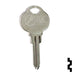 Uncut Key Blank | Club | 1590K, CLB11 Residential-Commercial Key Ilco