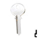 Uncut Key Blank | Corbin | 1000F, CO17 Residential-Commercial Key Ilco