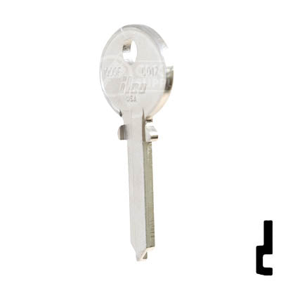 Uncut Key Blank | Corbin | 1000F, CO17 Residential-Commercial Key Ilco