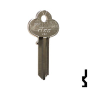 Uncut Key Blank |  Corbin | 1001C Residential-Commercial Key Ilco