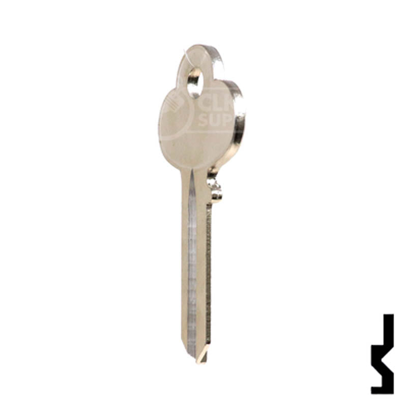 Uncut Key Blank |  Corbin | 1001C Residential-Commercial Key Ilco