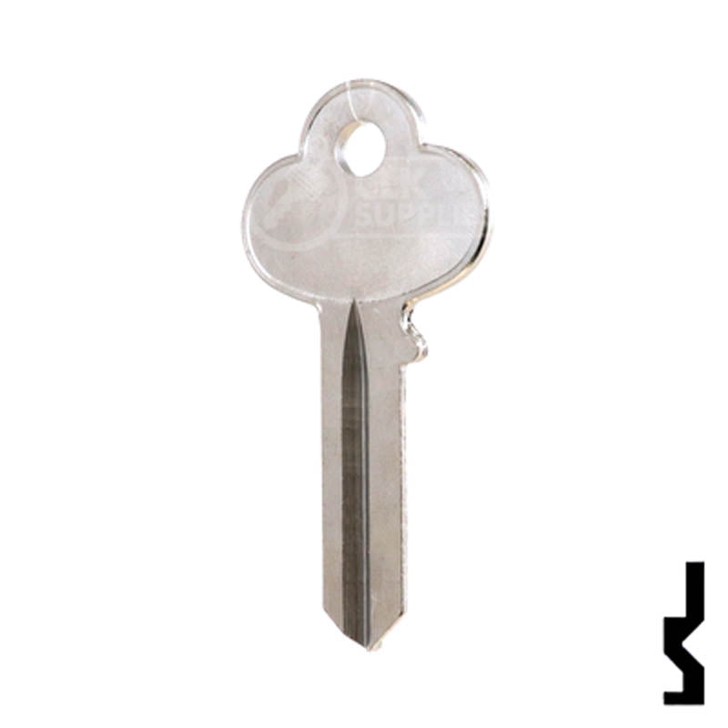Uncut Key Blank |  Corbin | 1001C Residential-Commercial Key Ilco