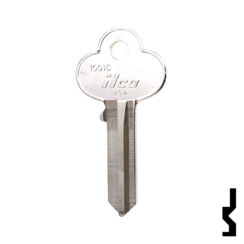 Uncut Key Blank |  Corbin | 1001C Residential-Commercial Key Ilco