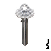 Uncut Key Blank | Corbin | 1001DA Residential-Commercial Key Ilco