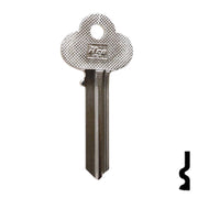 Uncut Key Blank | Corbin | 1001DA Residential-Commercial Key Ilco