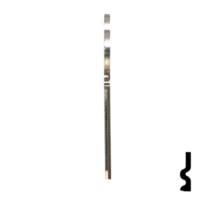 Uncut Key Blank | Corbin | 1001DA Residential-Commercial Key Ilco