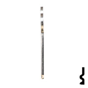 Uncut Key Blank | Corbin | 1001DA Residential-Commercial Key Ilco