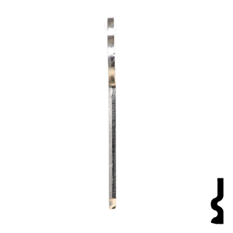 Uncut Key Blank | Corbin | 1001DA Residential-Commercial Key Ilco