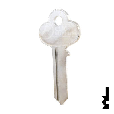 Uncut Key Blank | Corbin |  1001EB, CO3 Residential-Commercial Key Ilco