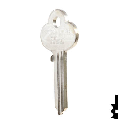 Uncut Key Blank | Corbin |  1001EB, CO3 Residential-Commercial Key Ilco