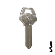 Uncut Key Blank | Corbin | 1001EH, CO87 Residential-Commercial Key Ilco