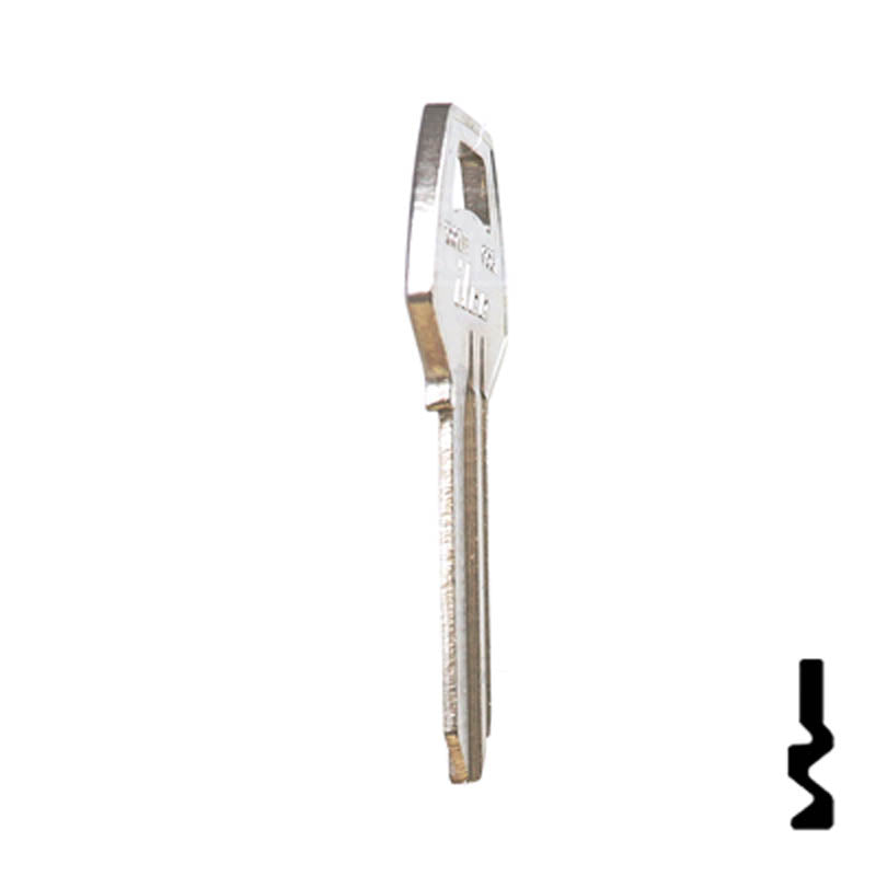 Uncut Key Blank | Corbin | 1001EH, CO87 Residential-Commercial Key Ilco