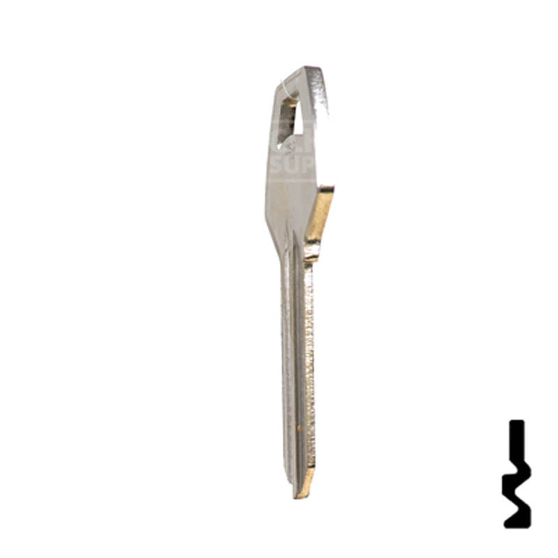 Uncut Key Blank | Corbin | 1001EH, CO87 Residential-Commercial Key Ilco