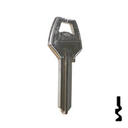 Uncut Key Blank | Corbin | 1001EH, CO87 Residential-Commercial Key Ilco