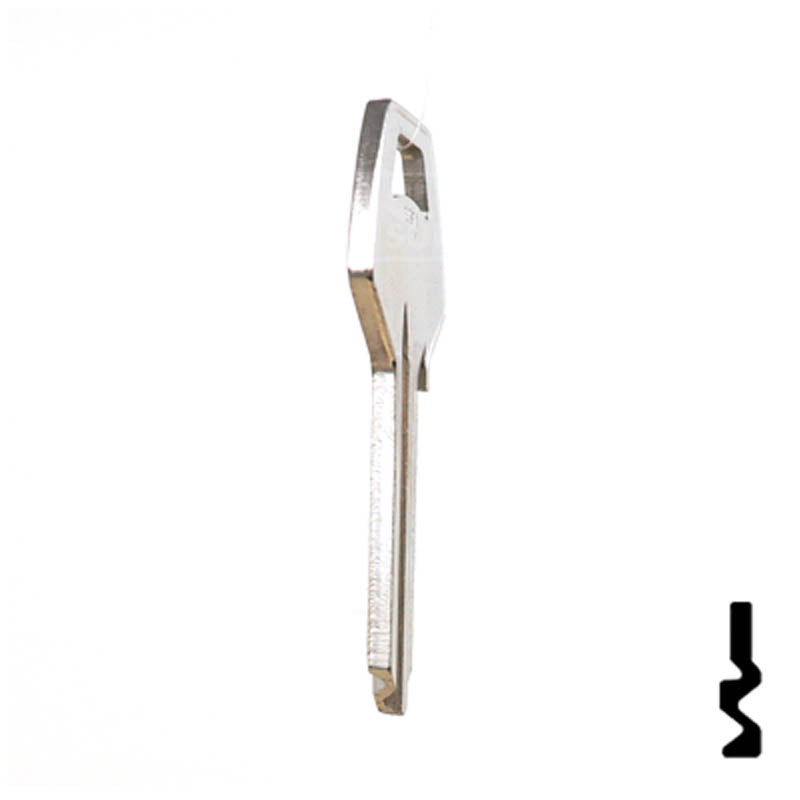 Uncut Key Blank | Corbin | 1001EH, CO87 Residential-Commercial Key Ilco