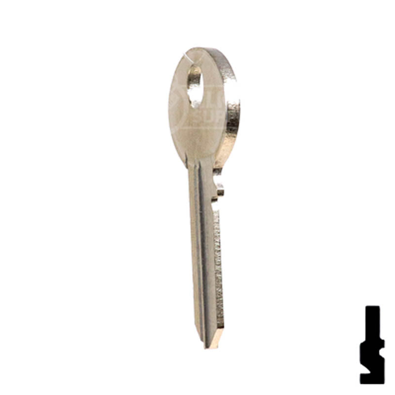 Uncut Key Blank | Corbin | 1003A Residential-Commercial Key Ilco
