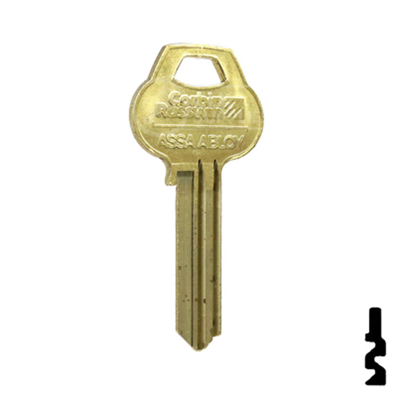 Uncut Key Blank | Corbin | A1001D2, CO108 Residential-Commercial Key Ilco
