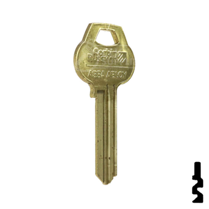 Uncut Key Blank | Corbin | A1001D2, CO108 Residential-Commercial Key Ilco