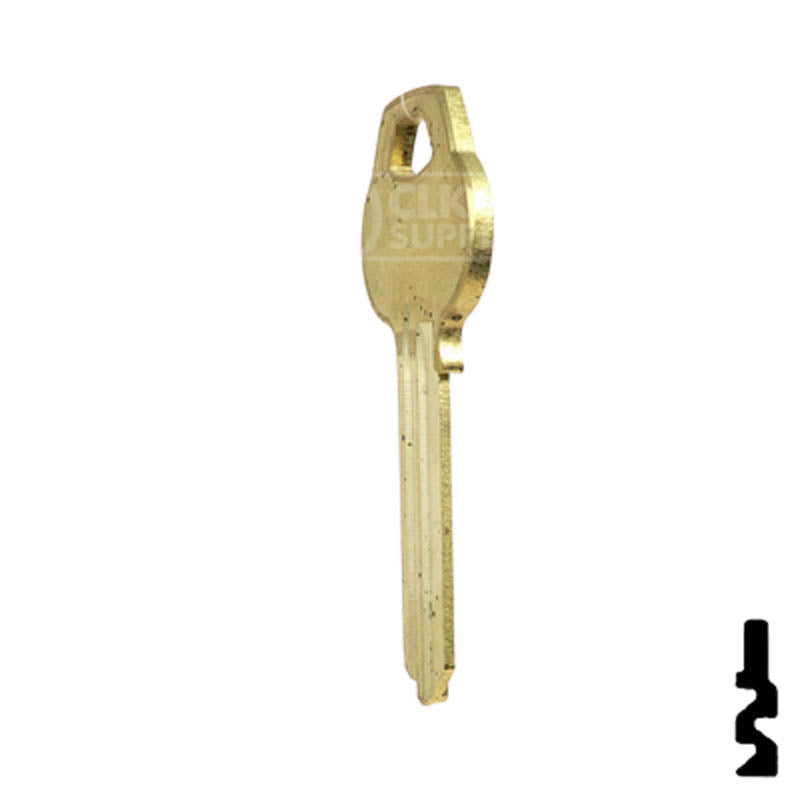Uncut Key Blank | Corbin | A1001D2, CO108 Residential-Commercial Key Ilco