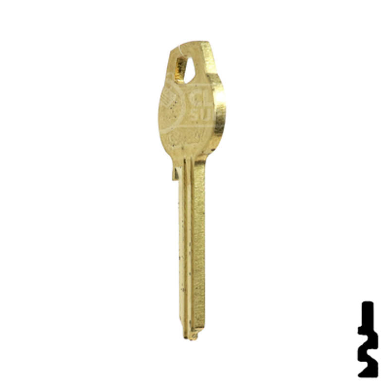 Uncut Key Blank | Corbin | A1001D2, CO108 Residential-Commercial Key Ilco