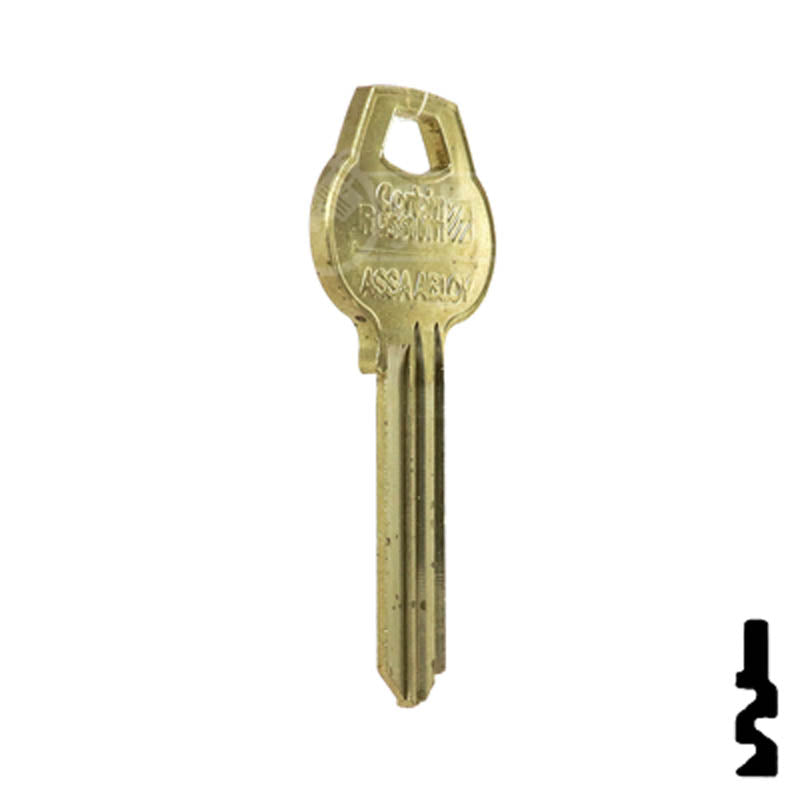Uncut Key Blank | Corbin | A1001D2, CO108 Residential-Commercial Key Ilco