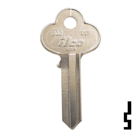 Uncut Key Blank | Corbin | CO1 Residential-Commercial Key Ilco