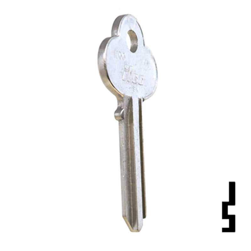Uncut Key Blank | Corbin | CO1 Residential-Commercial Key Ilco
