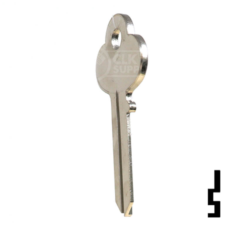 Uncut Key Blank | Corbin | CO1 Residential-Commercial Key Ilco