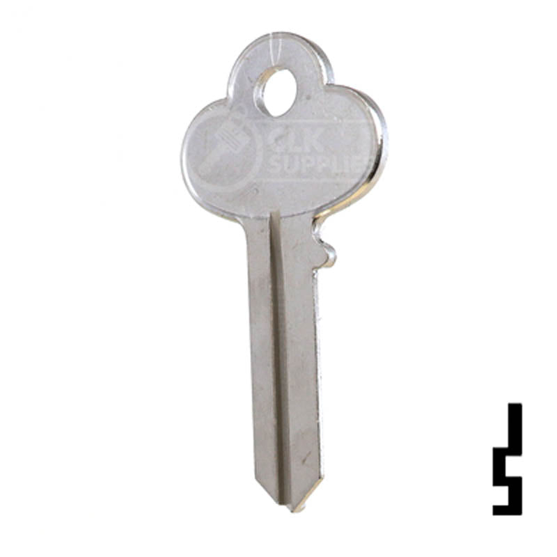 Uncut Key Blank | Corbin | CO1 Residential-Commercial Key Ilco