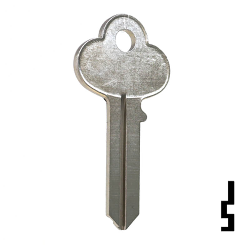 Uncut Key Blank | Corbin | CO1 Residential-Commercial Key Ilco