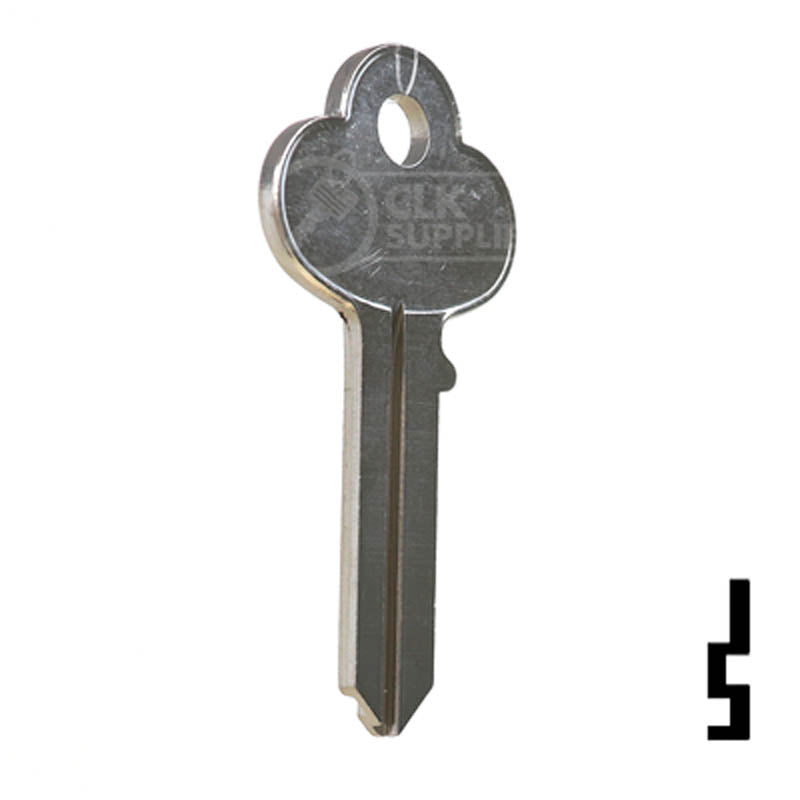 Uncut Key Blank | Corbin | CO1 Residential-Commercial Key Ilco