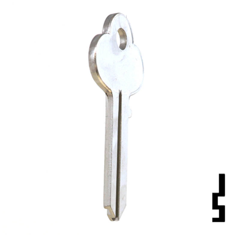 Uncut Key Blank | Corbin | CO1 Residential-Commercial Key Ilco