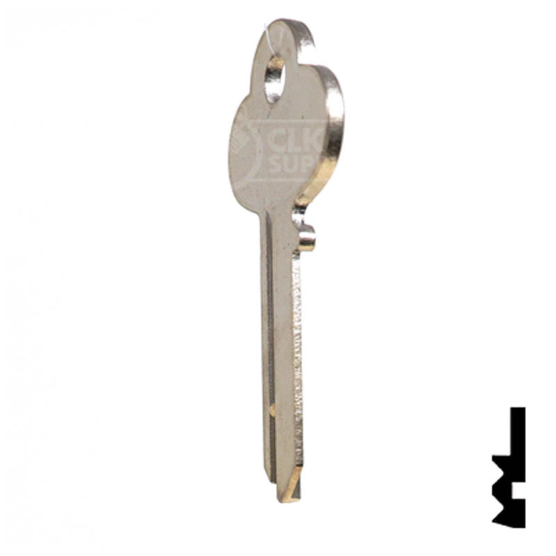 Uncut Key Blank | Corbin | CO3 Residential-Commercial Key Ilco