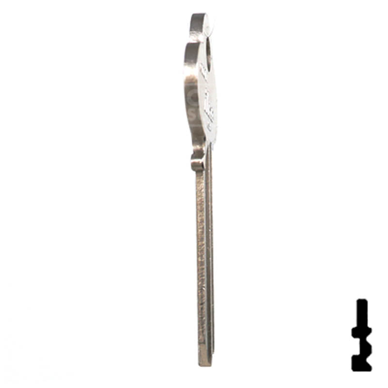 Uncut Key Blank | Corbin | R1001ET Residential-Commercial Key Ilco