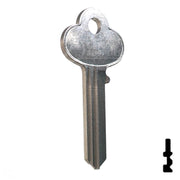 Uncut Key Blank | Corbin | R1001ET Residential-Commercial Key Ilco