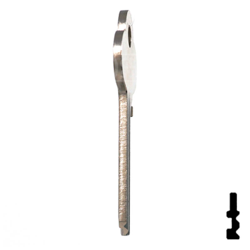 Uncut Key Blank | Corbin | R1001ET Residential-Commercial Key Ilco