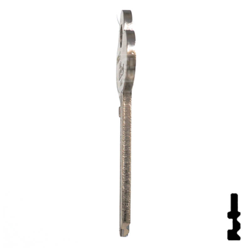 Uncut Key Blank | Corbin | R1001ET Residential-Commercial Key Ilco