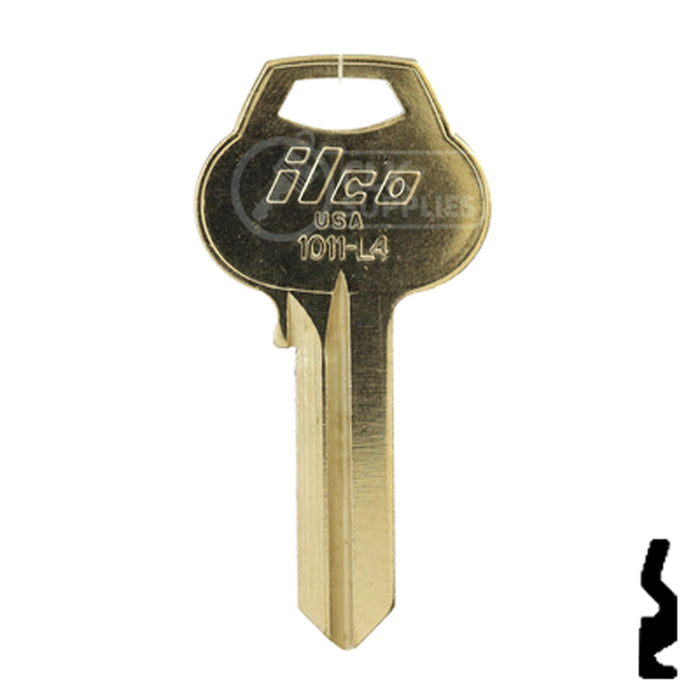 Uncut Key Blank | Corbin Russwin | 1011-L4 Residential-Commercial Key Ilco