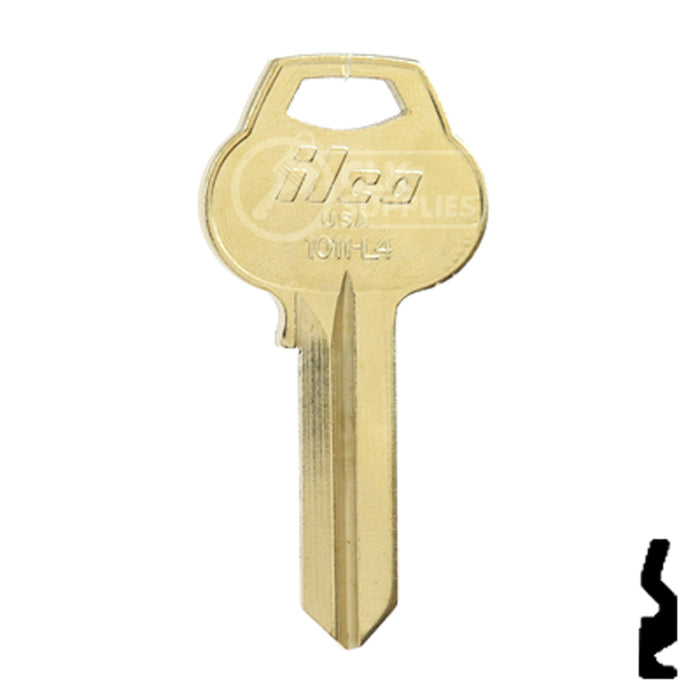 Uncut Key Blank | Corbin Russwin | 1011-L4 Residential-Commercial Key Ilco