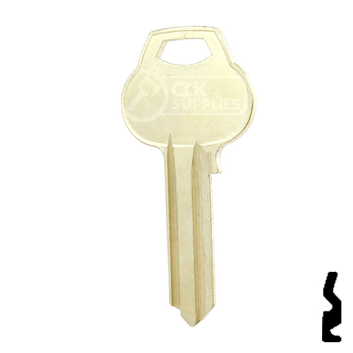 Uncut Key Blank | Corbin Russwin | 1011-L4 Residential-Commercial Key Ilco