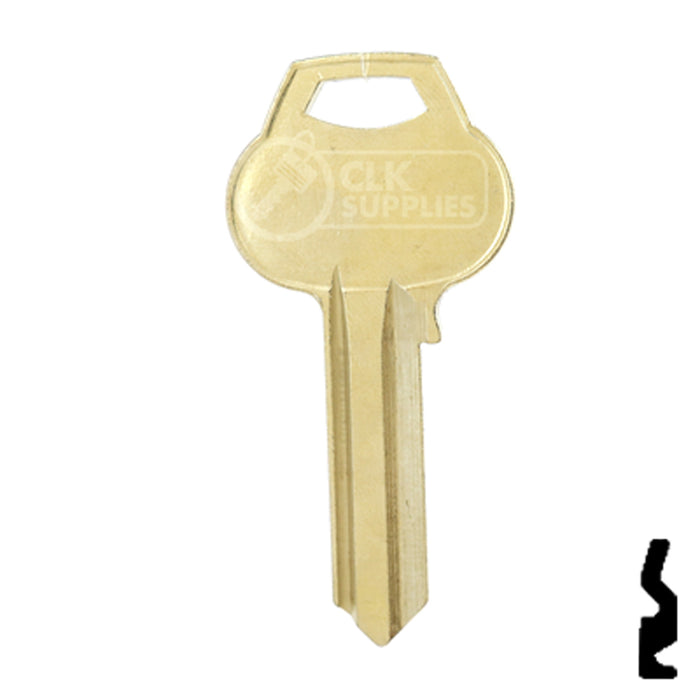 Uncut Key Blank | Corbin Russwin | 1011-L4 Residential-Commercial Key Ilco