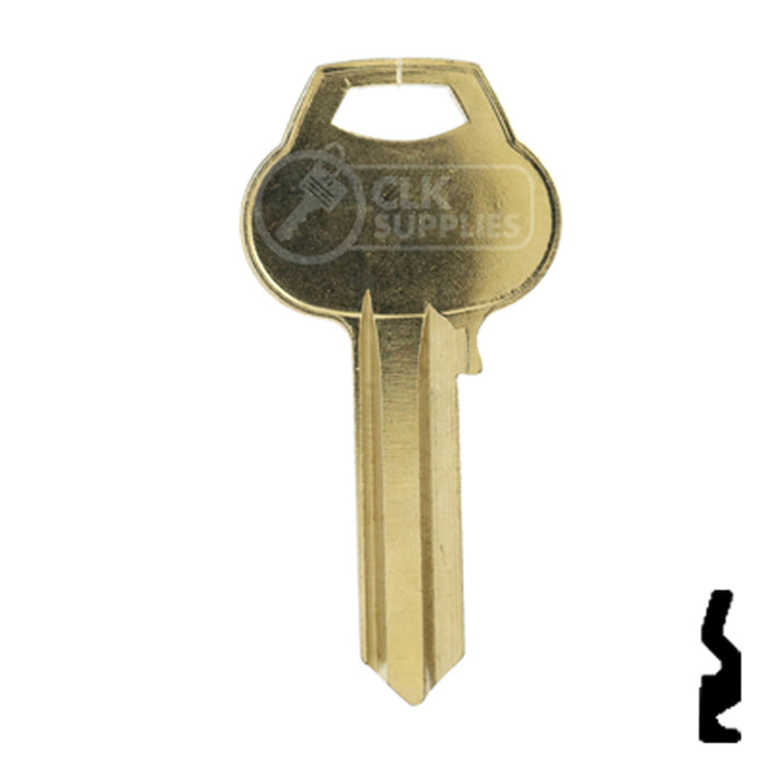 Uncut Key Blank | Corbin Russwin | 1011-L4 Residential-Commercial Key Ilco